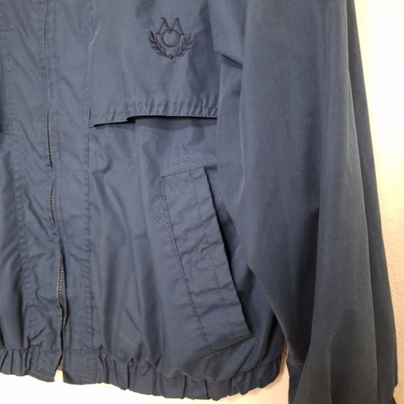 Members Only Men's Vintage Blue Plaid Lining Outdoor Gorpcore Jacket Size L - Picture 4 of 11